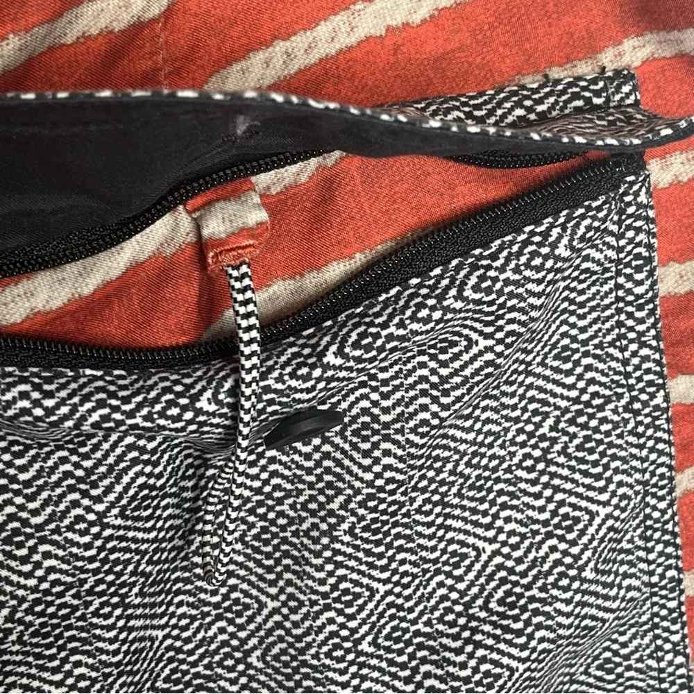 RVCA Classic Non-Stretch Men's Striped Swim Board Mens Sz 36